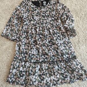 NWOT Wonder Nation Girls Bell Sleeve Dress Size 6-6X
